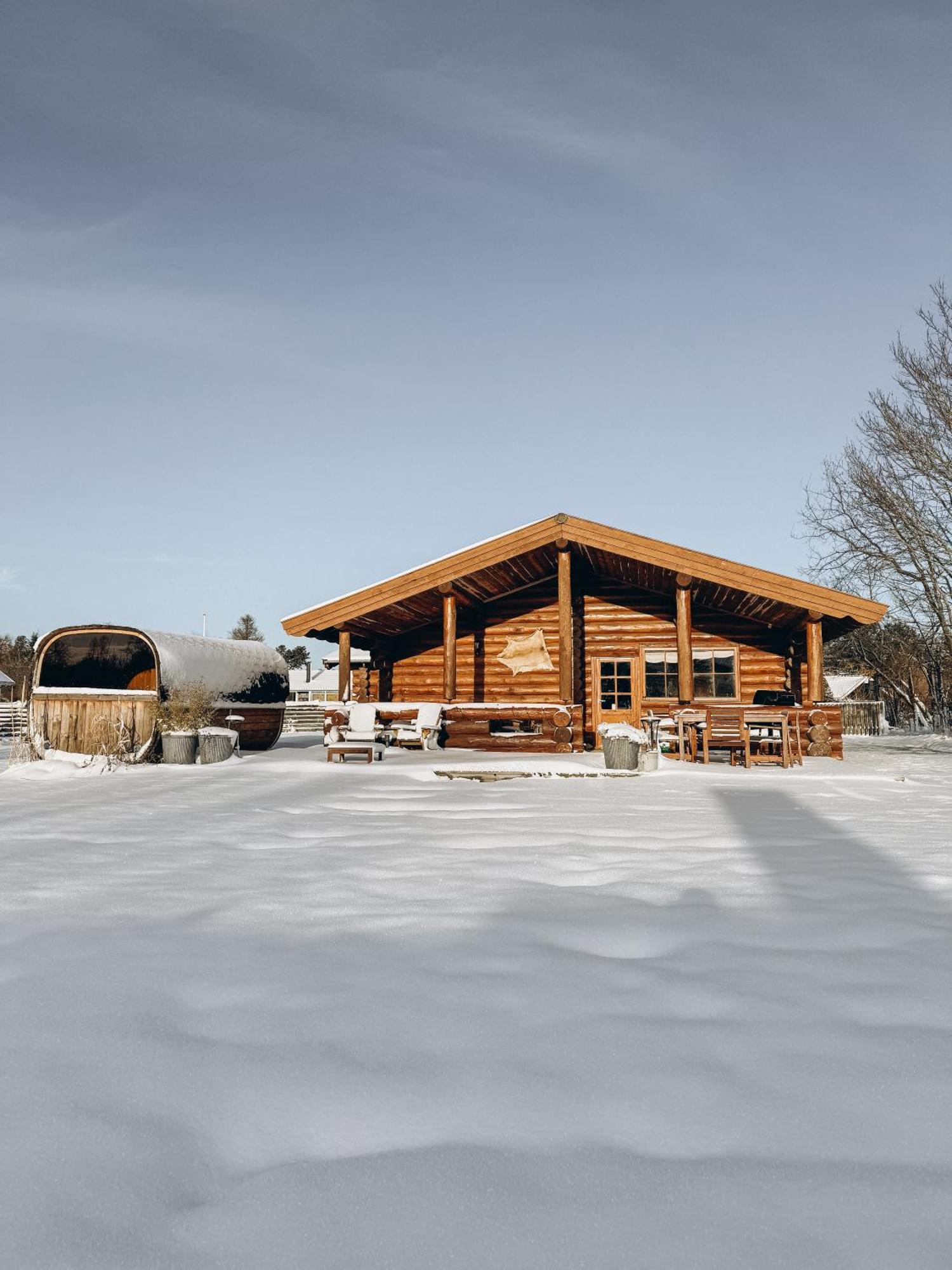 Fjordhygge - Authentic Wood Log Cabin Summerhouse Near Water, Fjord And Forest Jaegerspris Luaran gambar