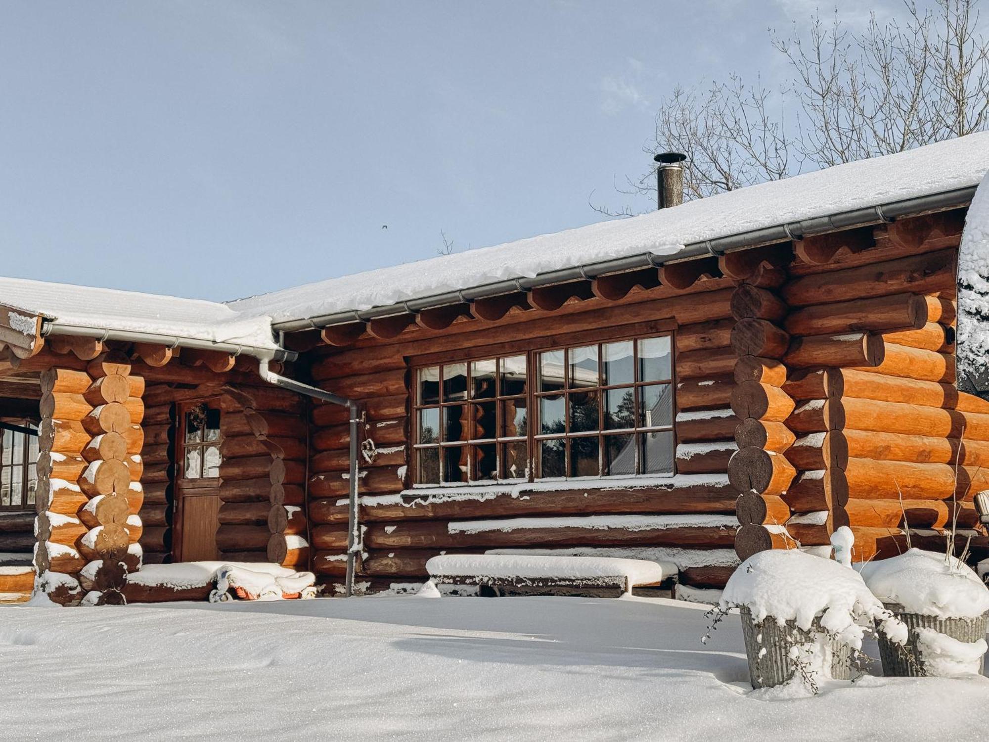 Fjordhygge - Authentic Wood Log Cabin Summerhouse Near Water, Fjord And Forest Jaegerspris Luaran gambar