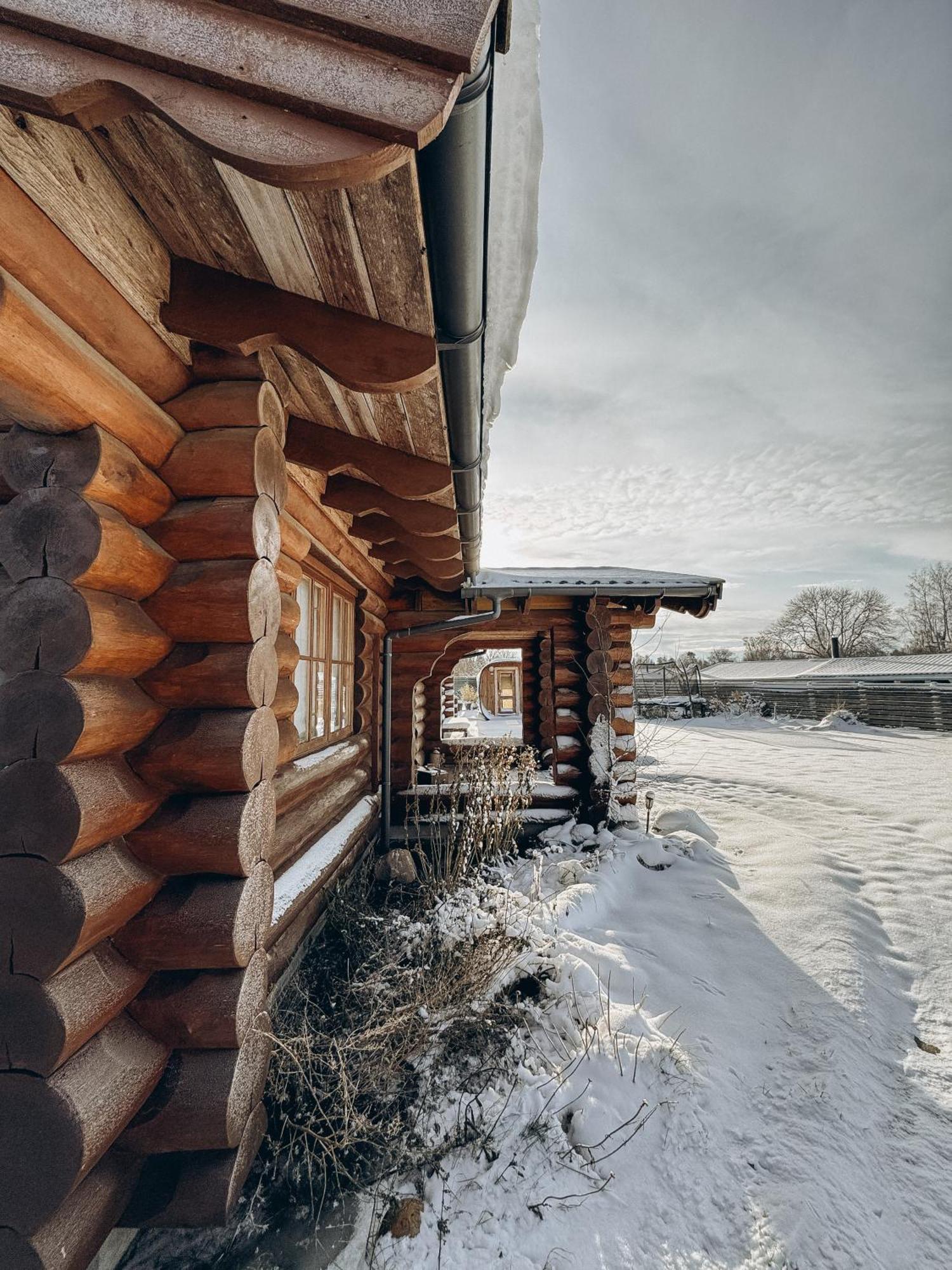 Fjordhygge - Authentic Wood Log Cabin Summerhouse Near Water, Fjord And Forest Jaegerspris Luaran gambar