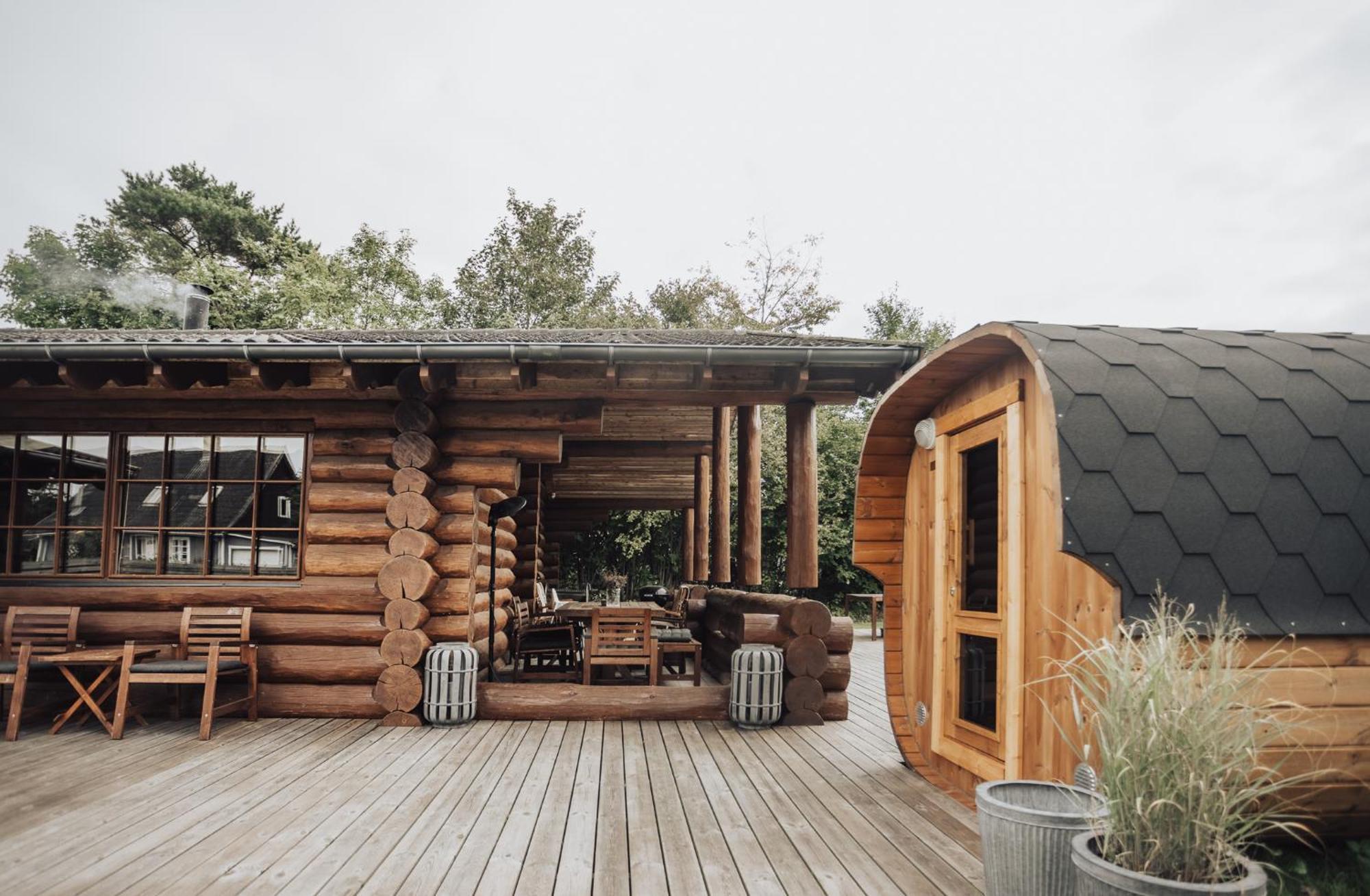Fjordhygge - Authentic Wood Log Cabin Summerhouse Near Water, Fjord And Forest Jaegerspris Luaran gambar